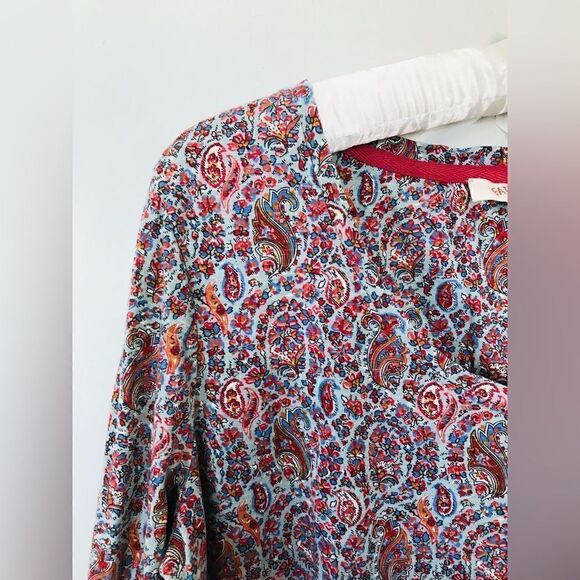 Fat Face Hailee Country Paisley Longline Top - size 12 - Picture 4 of 7